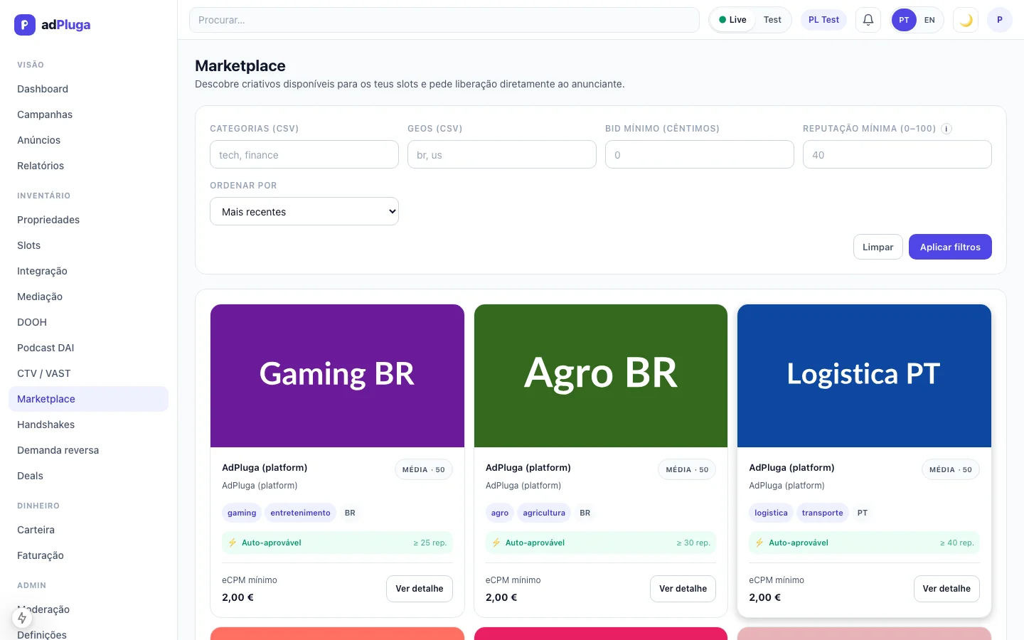 What is the marketplace